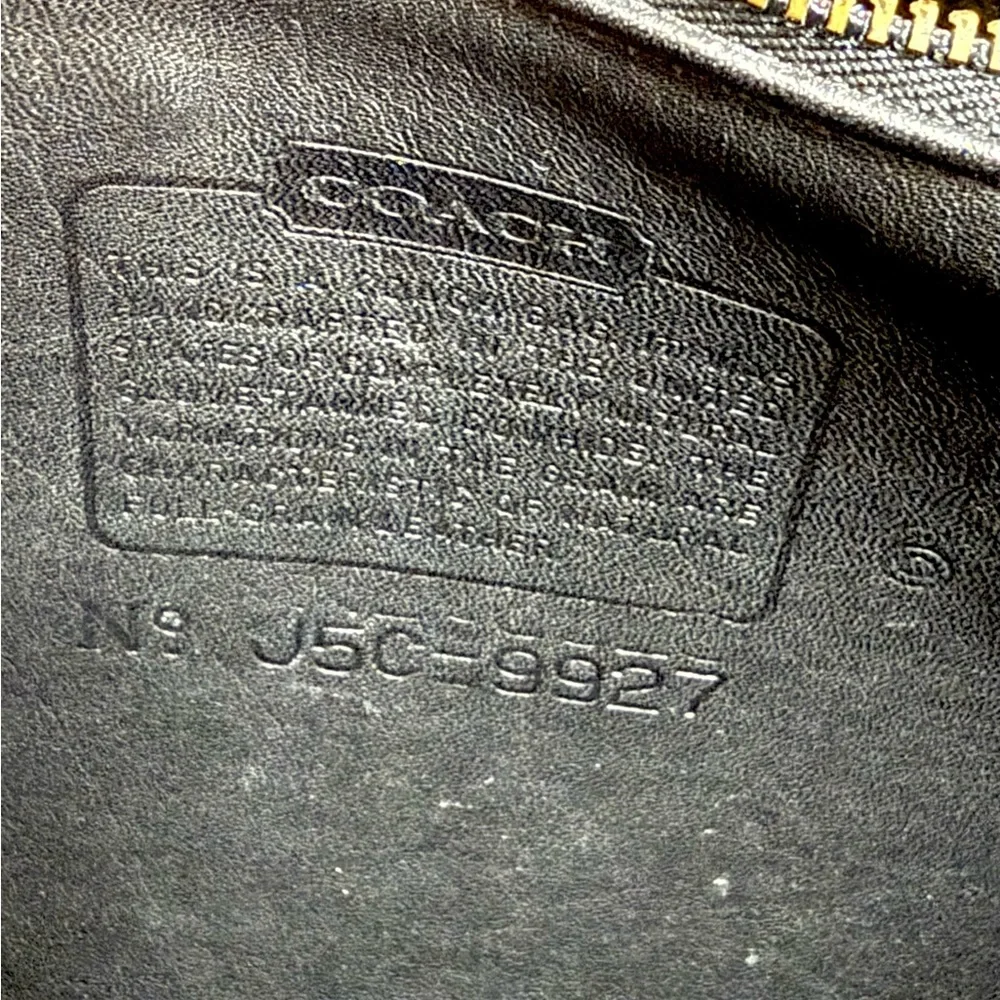 Vintage Coach Willis in Black - No. J5C-9927 - Picture 7 of 7